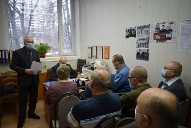 Расширенное заседание провел Совет ветеранов УВД по ЗелАО 